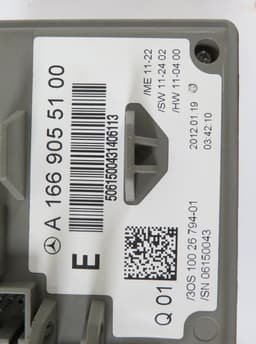 MERCEDES-BENZ A1669055100 A1669050156 A1669055200 Ignition switch lock (ignition barrel) MERCEDES-BENZ ML-CLASS (W166) (2011-2015) — thumbnail 3