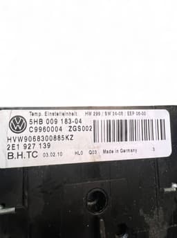 VW 5HB009183 2E1927139 HVW9068300885KZ HVW9068300885 9068300885KZ 9068300885 Heater control panel VW CRAFTER I (2E) (2006-2016) — thumbnail 7
