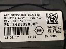 RENAULT 248102808R A2C93542900 Instrument Cluster RENAULT KOLEOS II (2016-2023) — thumbnail 7