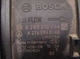 MERCEDES-BENZ A2760940148 0280218246 Mass Air-Flow Sensor MERCEDES-BENZ E-CLASS (W212) (2009-2016) — thumbnail 4