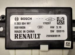 RENAULT 0263004997 259908951R Parking Aid Control Unit RENAULT KOLEOS II (2016-2023) — thumbnail 4