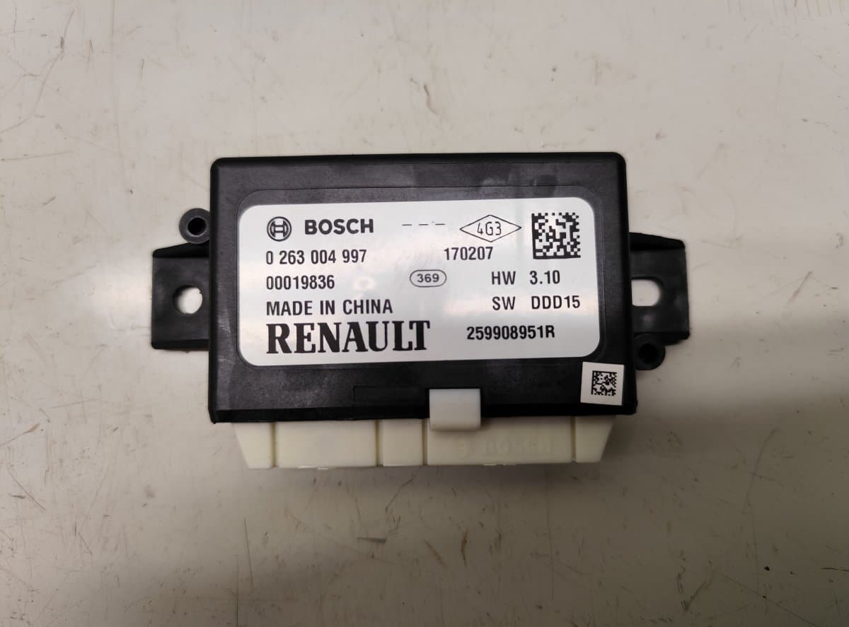 RENAULT 0263004997 259908951R Parking Aid Control Unit RENAULT KOLEOS II (2016-2023)