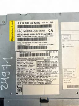 MERCEDES-BENZ A2129004612 2129004612 Radio MERCEDES-BENZ E-CLASS (W212) (2009-2016) — thumbnail 9