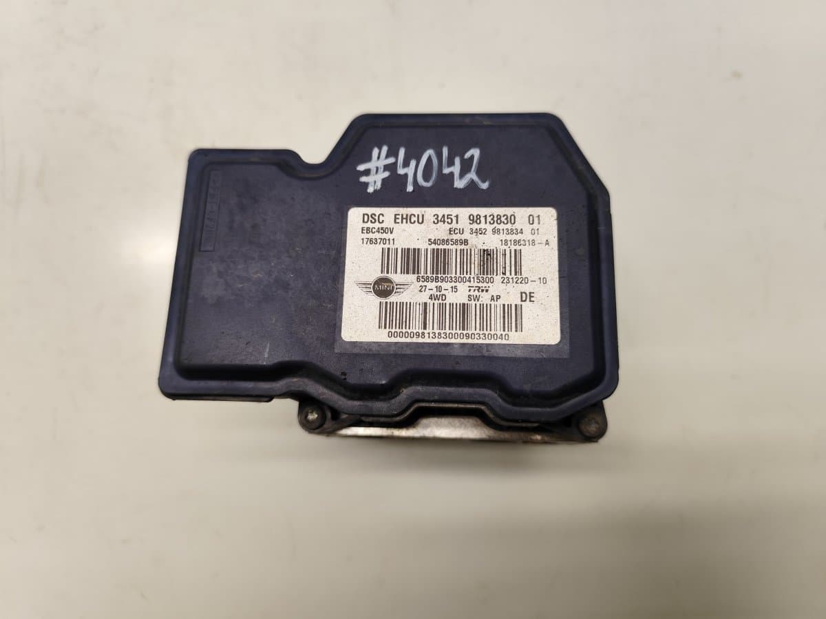 MINI 3451981383001 14179750211 ABS hydraulic unit / pump MINI MINI COUNTRYMAN I (2010-2016)