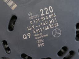 MERCEDES-BENZ A0131545502 A0009060200 Alternator MERCEDES-BENZ S-CLASS Coupe (C216) (2006-2013) — thumbnail 4