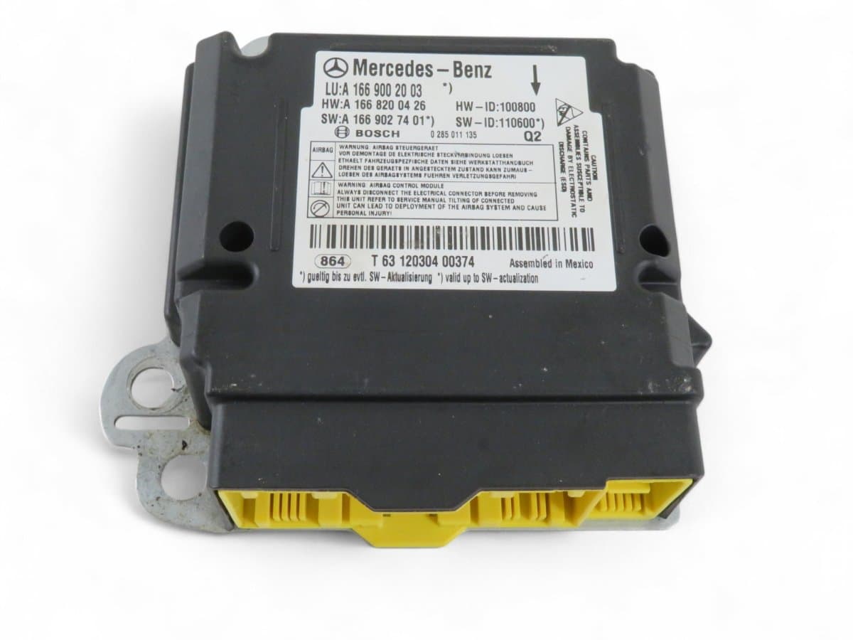 MERCEDES-BENZ A1669002003 A1669001211 Airbag Control Unit MERCEDES-BENZ ML-CLASS (W166) (2011-2015)