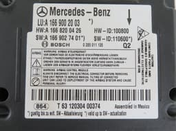 MERCEDES-BENZ A1669002003 A1669001211 Airbag Control Unit MERCEDES-BENZ ML-CLASS (W166) (2011-2015) — thumbnail 2