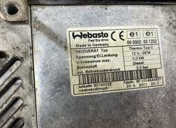 AUDI 9016522E 9016522C 9016522B Auxiliary / pakring heater (webasto) AUDI Q7 (4L) (2006-2015) — thumbnail 5