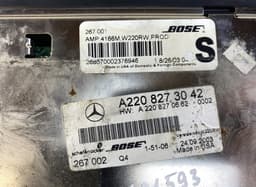 MERCEDES-BENZ A2208273042 Audio amplifier MERCEDES-BENZ S-CLASS (W220) (1998-2005) — thumbnail 3