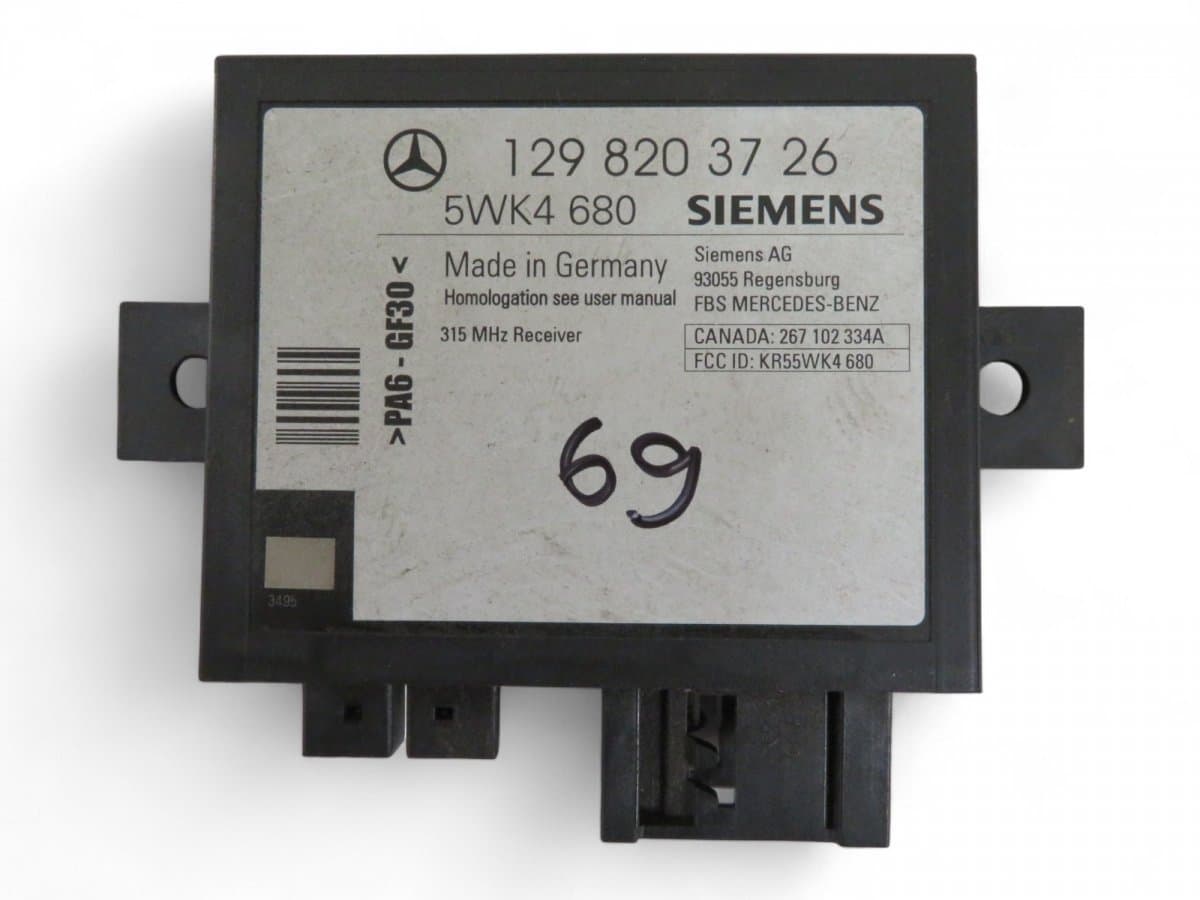 MERCEDES-BENZ A1298203726 1298203726 Central Locking Control Unit MERCEDES-BENZ SL-CLASS (R129) (1989-2001)