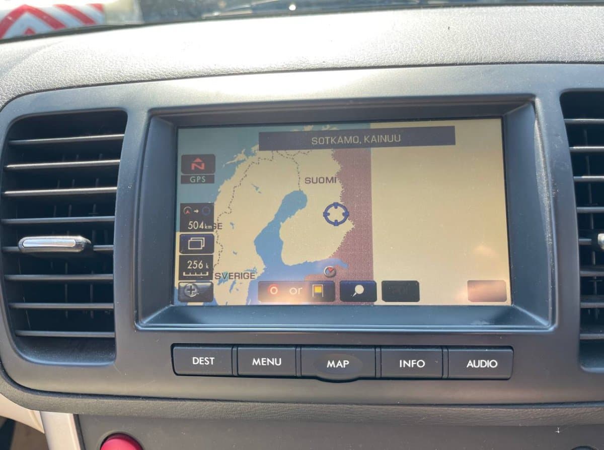 Dash screen SUBARU LEGACY IV / Outback (2003-2009)