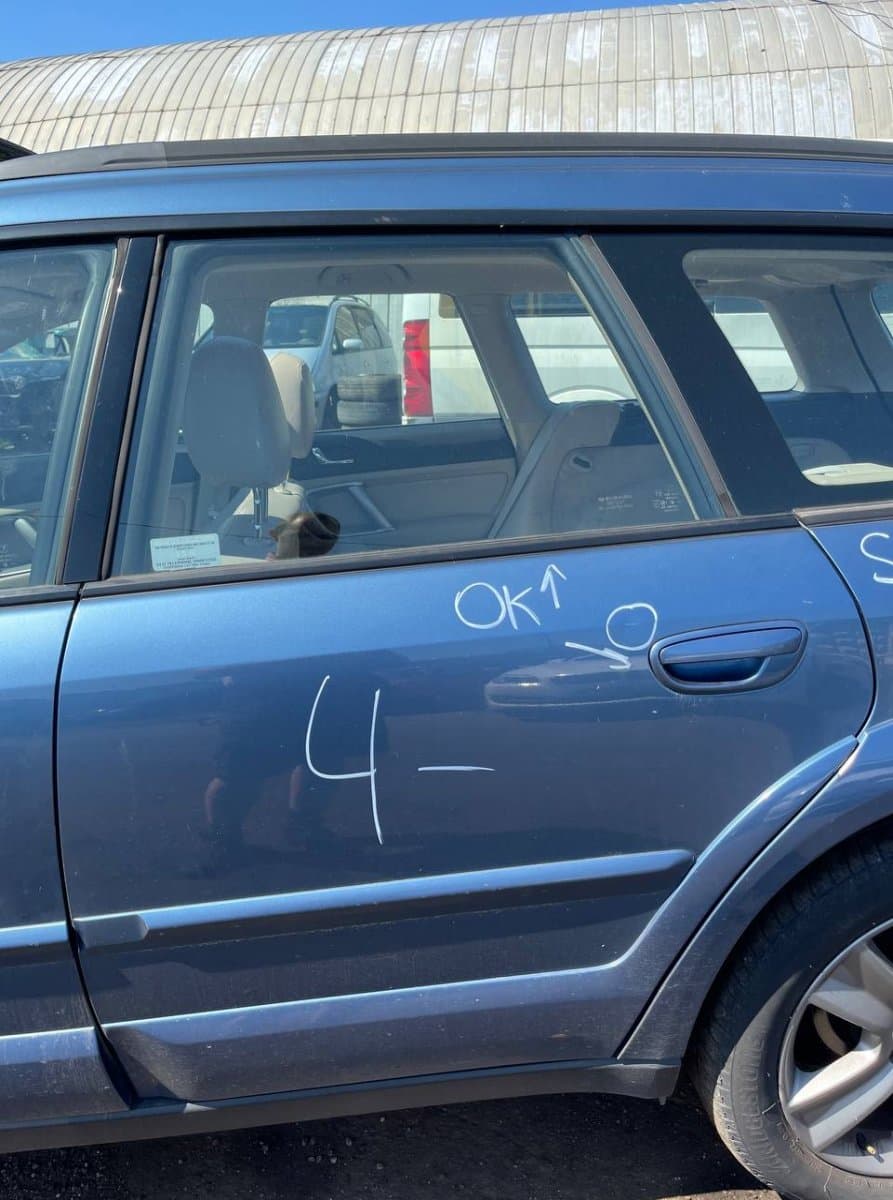 Door Rear Left SUBARU LEGACY IV / Outback (2003-2009)