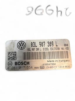VW 03L907309L 0281017554 03L906022JF 1037518079 1037515541 Engine Control Unit / module (ECU) VW TRANSPORTER T5 / MULTIVAN (7H, 7E, 7J) (2003-2015) — thumbnail 5
