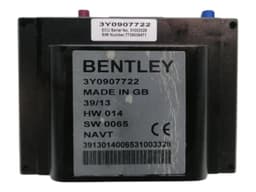 BENTLEY BENTLEY FLYING SPUR MK2 13-19 Vehicle Position module 3Y0907722 — thumbnail 1