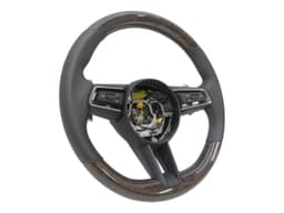 PORSCHE PORSCHE Steering Wheel 992 GTS WOOD VENEER HEATED PDK TURBO — thumbnail 4