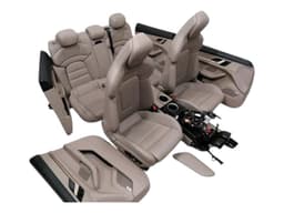 PORSCHE PORSCHE TAYCAN 9J EXCLUSIVE CLUB LEATHER 18-WAY SPORT SEATS — thumbnail 1