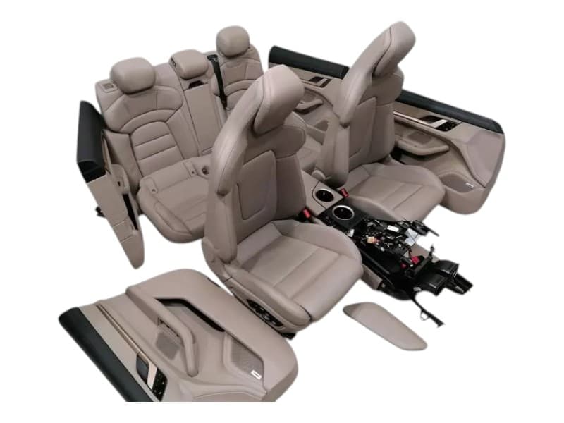PORSCHE PORSCHE TAYCAN 9J EXCLUSIVE CLUB LEATHER 18-WAY SPORT SEATS