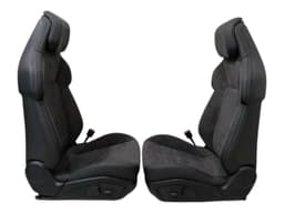 PORSCHE PORSCHE TAYCAN 9J Seat ALCANTARA WAPPEN LOGO GTS SPORT DESIGN — thumbnail 3