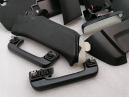 PORSCHE Porsche Panamera 971 Roof Lining 971867233A Headliner PARTS SET BLACK — thumbnail 3