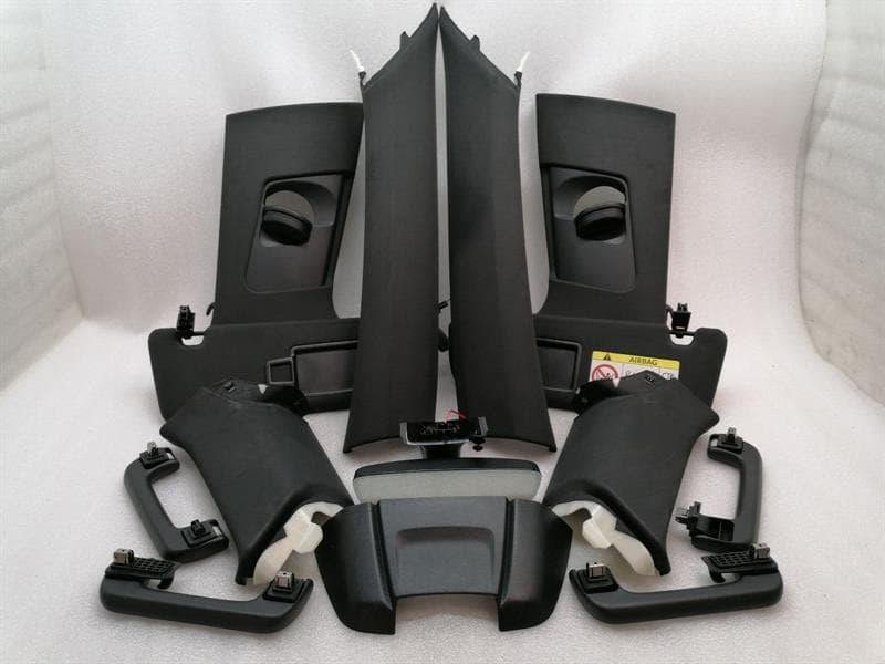 PORSCHE Porsche Panamera 971 Roof Lining 971867233A Headliner PARTS SET BLACK