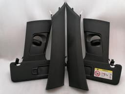 PORSCHE Porsche Panamera 971 Roof Lining 971867233A Headliner PARTS SET BLACK — thumbnail 9