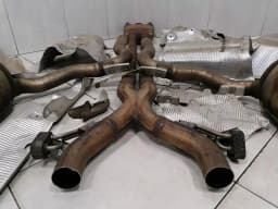 PORSCHE Porsche Panamera 971 2.9 Exhaust Silencer 971253351B Exhaust Muffler — thumbnail 4