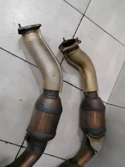 PORSCHE Porsche Panamera 971 2.9 Catalytic Converter 9A7254400H Catalyst DOWNSTREAM — thumbnail 9