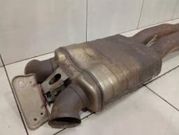 PORSCHE Porsche Panamera 971 exhaust silencer 971253209BY exhaust turbo CVD — thumbnail 2