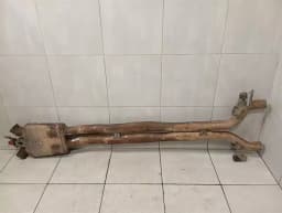 PORSCHE Porsche Panamera 971 exhaust silencer 971253209BY exhaust turbo CVD — thumbnail 4