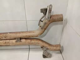 PORSCHE Porsche Panamera 971 exhaust silencer 971253209BY exhaust turbo CVD — thumbnail 6