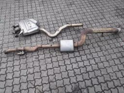 MERCEDES-BENZ Mercedes S W222 Exhaust Silencer A2224909401 Exhaust Muffler OM656 — thumbnail 1