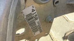 MERCEDES-BENZ Mercedes S-class W222 subframe rear A2223506707 axle frame rear axle OM656 — thumbnail 3