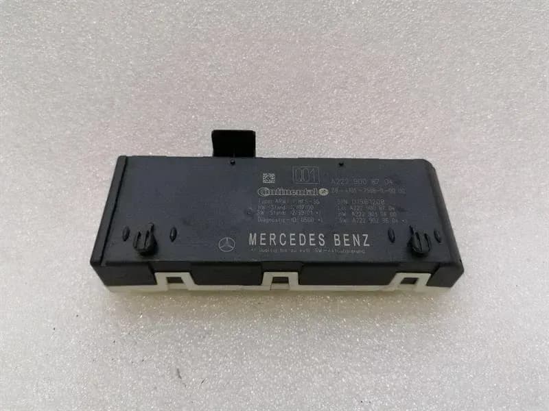 MERCEDES-BENZ MERCEDES S-CLASS W222 ELECTRONIC MODULE A2229008704 CONTROL UNIT ELECTRIC TRUNK