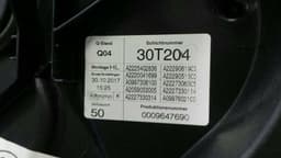 MERCEDES-BENZ Mercedes S-Class W222 RLH Door Winder A2227306505 Window Regulator Rear Left — thumbnail 2