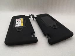 MERCEDES-BENZ Mercedes S W222 Sun Visor Set A2228108700 Sun Visor Trim Set Black — thumbnail 6