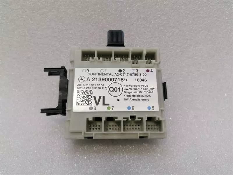 MERCEDES-BENZ Mercedes S-Class W222 Front Left DOOR Electronic Module A2139000718 Control Unit