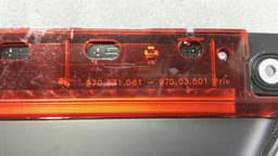 PORSCHE Porsche Panamera 970 stop light 970631061 brake light 3rd — thumbnail 2