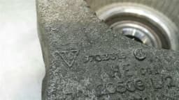 PORSCHE Porsche Panamera 970 left rear hub 97033161120 wheel bearing housing rear left — thumbnail 5