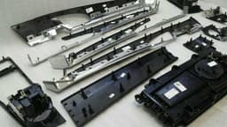 PORSCHE Porsche Panamera 970 RHD Piano Veneer Set 97055348100 Right Hand Drive Piano Finish — thumbnail 10