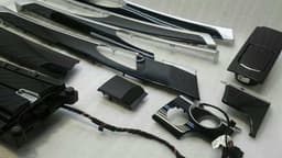 PORSCHE Porsche Panamera 970 RHD Piano Veneer Set 97055348100 Right Hand Drive Piano Finish — thumbnail 5