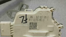 PORSCHE Porsche Panamera 970 RHD front left door lock 8J2837015E right hand drive — thumbnail 3