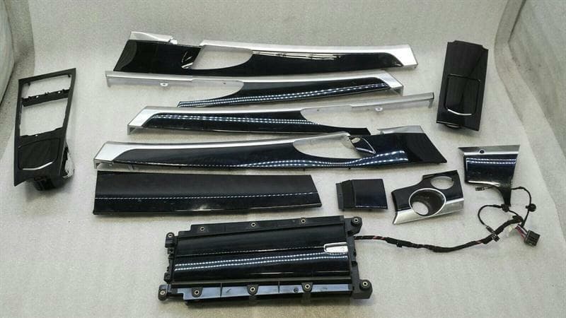 PORSCHE Porsche Panamera 970 RHD Piano Veneer Set 97055348100 Right Hand Drive Piano Finish