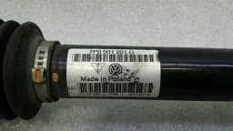 PORSCHE Porsche Cayenne 958 92A RLH Drive Shaft 7P0501201G Drive Shaft Rear Left — thumbnail 8