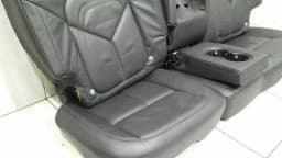 PORSCHE Porsche Cayenne 958 92A rear seat leather rear seat leather set black — thumbnail 3