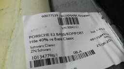 PORSCHE Porsche Cayenne 958 92A rear seat leather rear seat leather set black — thumbnail 6