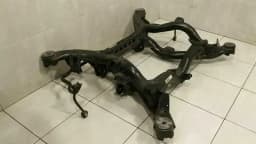 PORSCHE Porsche Cayenne 958 subframe rear 95833103103 axle frame rear axle — thumbnail 1
