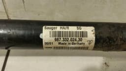 PORSCHE Porsche Cayman 987 drive shaft rear right 98733202430 right drive shaft — thumbnail 8