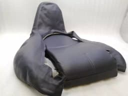 PORSCHE Porsche Boxster 987 left seat lether cover 99752116101 left seat leather blue blue — thumbnail 9