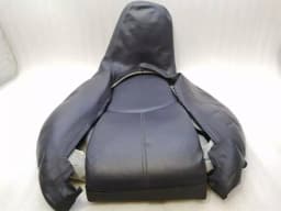 PORSCHE Porsche Boxster 987 left seat lether cover 99752116101 left seat leather blue blue — thumbnail 6