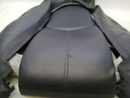 PORSCHE Porsche Boxster 987 left seat lether cover 99752116101 left seat leather blue blue — thumbnail 7